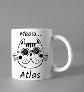 Kişiye Özel Meow Kupası