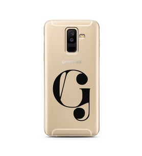 Samsung A6 Plus Harf Tasarımlı Telefon Kılıfı G-Harfi 