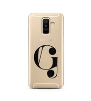 Samsung A6 Plus Harf Tasarımlı Telefon Kılıfı G-Harfi 
