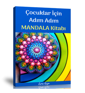 Çocuklar İçin Adım Adım Mandala Kitabı