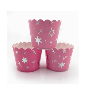 Lora Davet Cupcake Kabı (12 Adet) Pembe - 17201