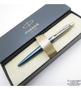 Parker Jotter Metal Sky Blue Tükenmez Kalem  İsme Özel Kalem  Hediyelik Kalem