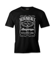 Breaking Bad - Heisenberg's Siyah Erkek Tshirt