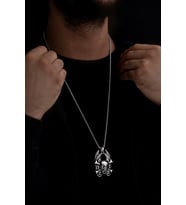 OttoMan Hayalet Sürücü Çelik Erkek Kolye Zincir 6014744497488