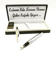 Krom Gold Dolma Kalem ( Ömür Boyu Garantili )
