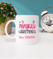 Anaokulu Öğretmeni Kupa Bardak