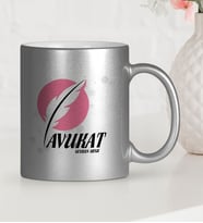 BK Gift Kişiye Özel Mesleki Avukat Gümüş Yaldızlı Kupa Bardak  17