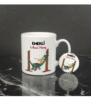 Emekli Kupa Bardak ve Anahtarlık Set