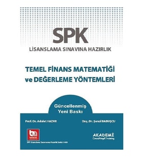 SPK Temel Finans Matematiği ve Değ. Yöntem. Konu