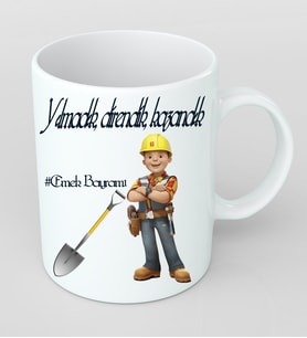 1 Mayısa  Özel Kupa Bardak