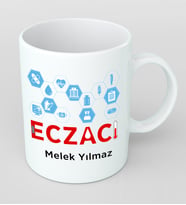 Kişiye Özel Eczacı Kupa Bardak