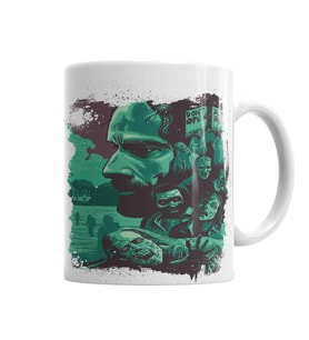 The Walking Dead illustrationKupa Bardak Porselen