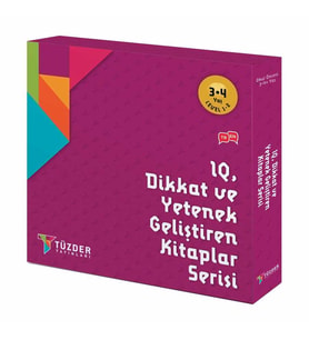 TÜZDER Yayınları 6'LI SET (Level1-Level2) 3-4 Yaş