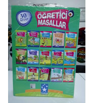 Öğretici Masallar Seti 30 lu Hayvanlar Alemi Masal Kitabı Takımı
