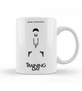 Training Day Denzel Washıngton Kupa Bardak Porselen