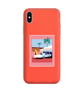 Turuncu Lansman Telefon Kılıfı Iphone X