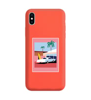 Turuncu Lansman Telefon Kılıfı Iphone X