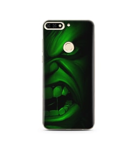 Hulk Tasarım Süper Şeffaf Silikon Telefon Kılıfı Huawei Honor 7C- y7 2018 