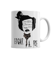Edgar Allan Poe Kupa Bardak Porselen