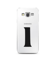 Samsung A3 (2015) Harf Tasarımlı Telefon Kılıfı I-Harfi 