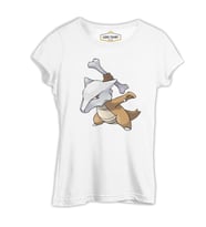 Pokemon - Marowak Beyaz Kadın Tshirt