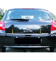 Renault Clio 3 Krom Alt Bagaj Çıtası 2005-2012 Paslanmaz Çelik HB
