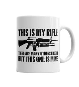 This İs My Rifle Kupa Bardak Porselen