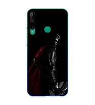 Aslan Neon Tasarım Süper Şeffaf Silikon Telefon Kılıfı Huawei P40 Lite E