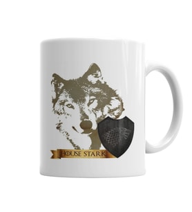 House Stark  Kupa Bardak Porselen