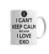Exo I Can't Keep Calm  Kupa Bardak Porselen