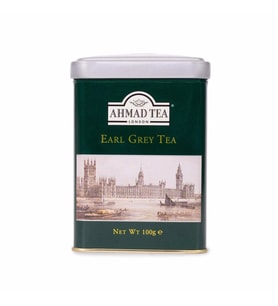 Ahmad Tea Earl Grey Tea Dökme Çay 100g-Teneke Kutu