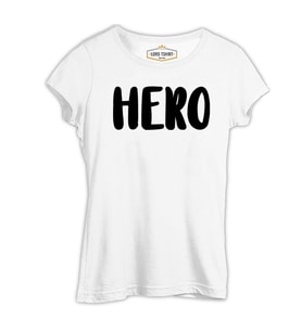 My Hero - Hero Beyaz Kadın Tshirt
