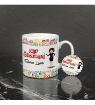 Sınıf Öğretmeni Kupa Bardak ve Anahtarlık Set 001