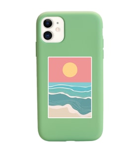 Yeşil Lansman Telefon Kılıfı Iphone 11