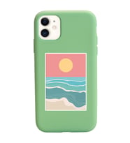 Yeşil Lansman Telefon Kılıfı Iphone 11