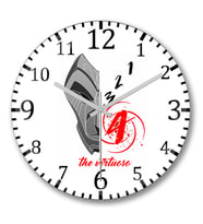 The Virtuoso Jhin Duvar Saati Bombeli Gercek Cam