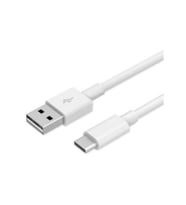 Rosstech Samsung Type-C Şarj ve Data Kablosu Siyah - 1.2 mt (Beyaz)