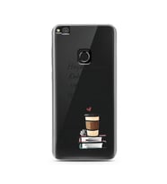 Hayat Bazen Tasarımlı Süper Şeffaf Silikon Telefon Kılıfı Huawei P9 Lite (2017) 