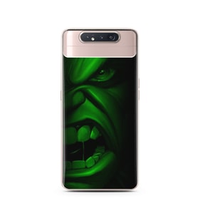Hulk Tasarım Süper Şeffaf Silikon Telefon Kılıfı Samsung A80