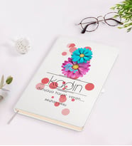 BK Gift Kişiye Özel Kadınlar Günü Tasarımlı Beyaz Defter-9