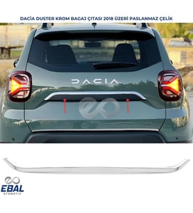 Dacia Duster Krom Bagaj Çıtası 2018-2024 P.Çelik