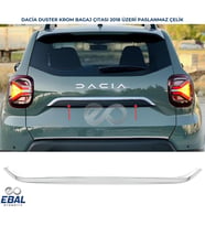 Dacia Duster Krom Bagaj Çıtası 2018-2024 P.Çelik