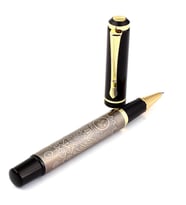 İsme Özel  Desenli Metal Roller Kalem
