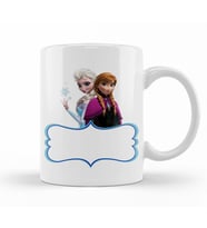 Elsa Anna Frozen Olaf Kristoff Kupa Bardak Porselen