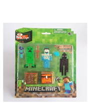 Minecraft Oyuncak Figür Set  8 Parça Aksesuarlı