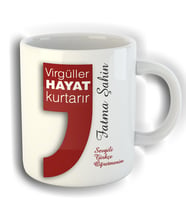 Kişiye Özel Türkçe Öğretmenleri İçin Kupa Bardak 80786