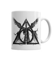 Deathly Hallows Kupa Bardak Porselen