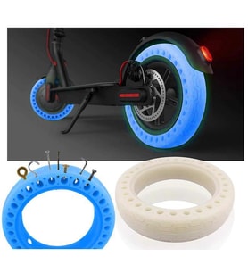 M365/Pro Elektrikli Scooter İçin Mavi Floresan Patlamayan Lastik