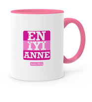 BK Gift Kişiye Özel En İyi Anne Pembe Kupa Bardak  1