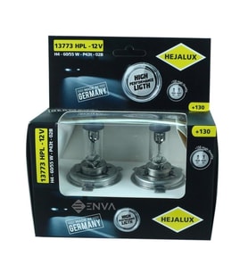 Hejalux H4 Ampul +130 fazla ışık 55W 12 Volt Takım 